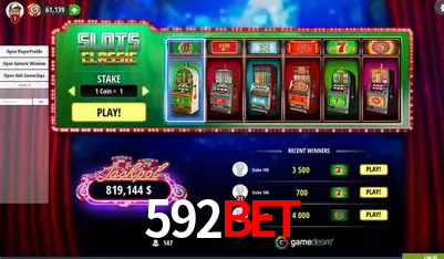 Descubra o Mundo do Cassino Online com 592BET